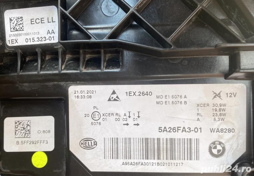 Far stanga full led BMW seria 5 – G30, G31, F90 M5 LCI
