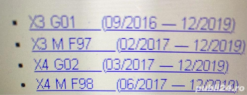 Far stanga Adaptive Led BMW X3 G01, X4 G02 dupa 2017